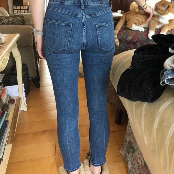 Gap High Rise Always Skinny Jeans Size 25 - Picture 2 of 4